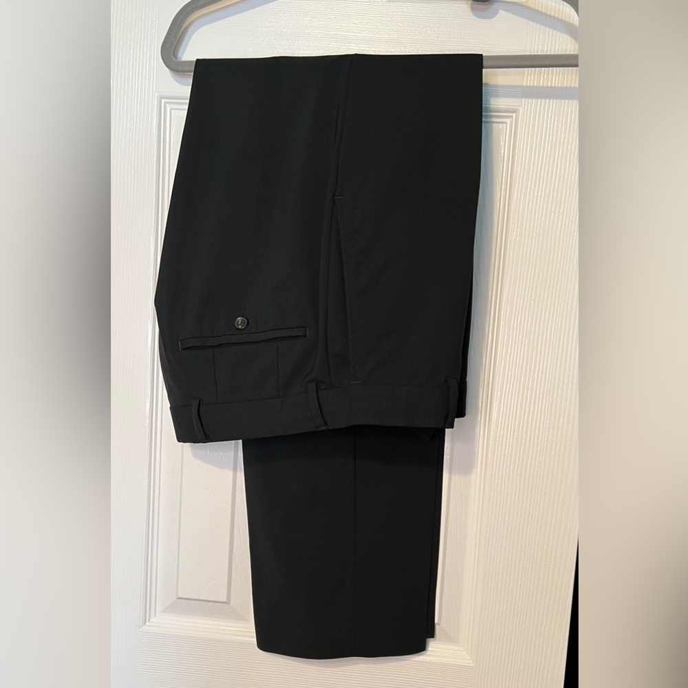 Hugo Boss Dress Pants Women Black Slacks Trousers EUC
